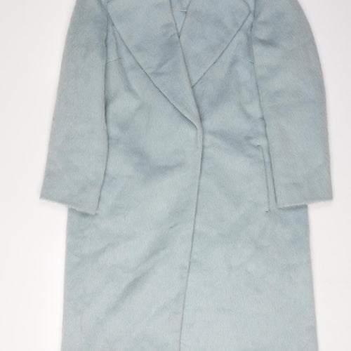 Marks and Spencer Women's Blue Overcoat Size 8