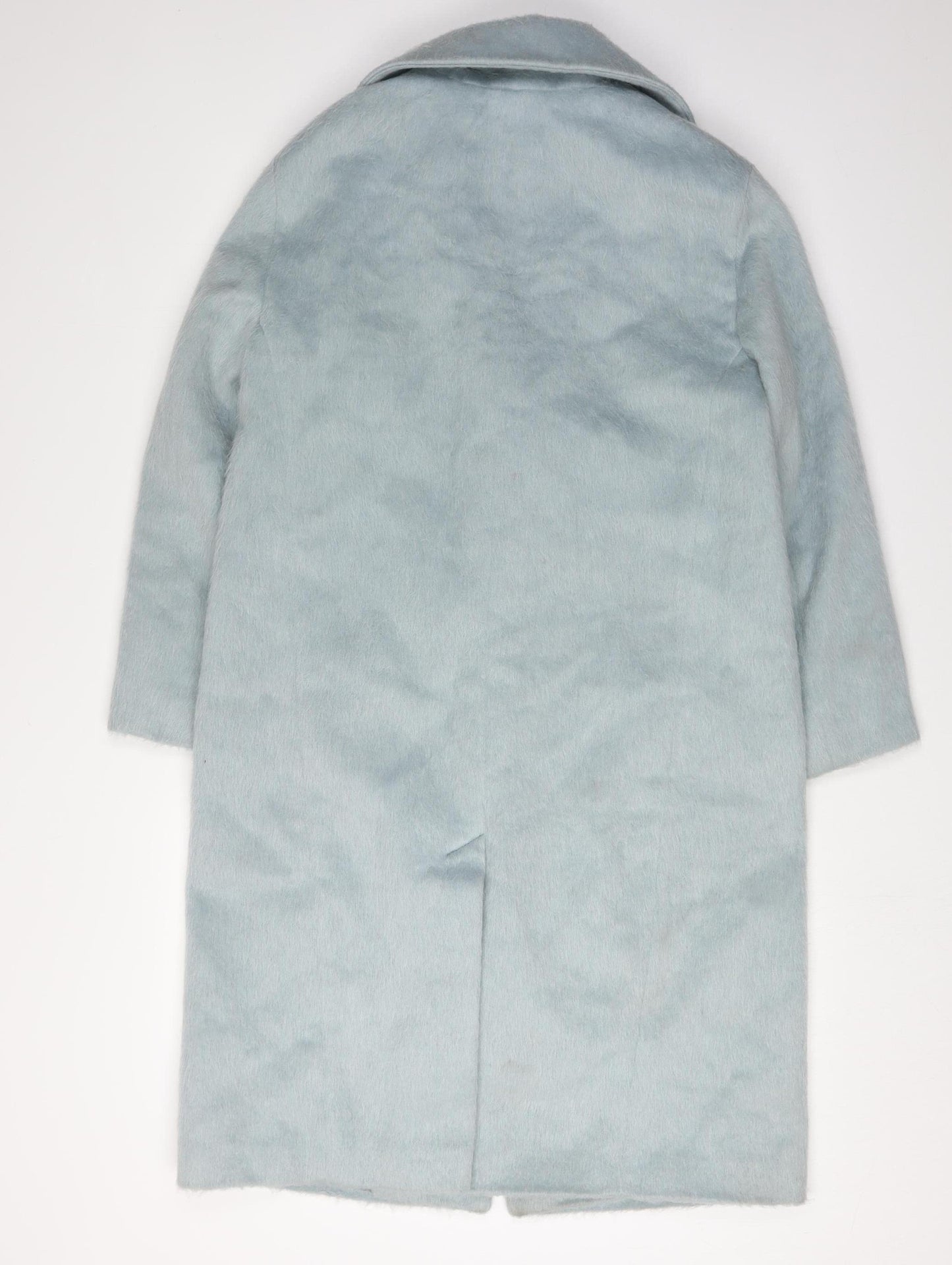Marks and Spencer Women's Blue Overcoat Size 8