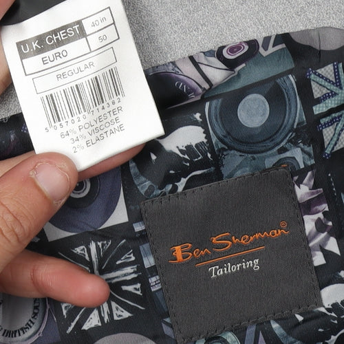 Ben Sherman Grey Blazer, size 40.