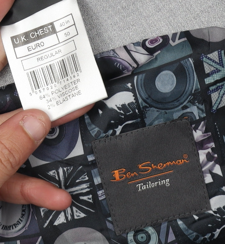 Ben Sherman Grey Blazer, size 40.