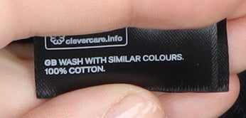 H&M Women's Black Cardigan, Size S, Crew Neck