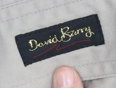 David Barry Women's Beige Basic Jacket Size 16