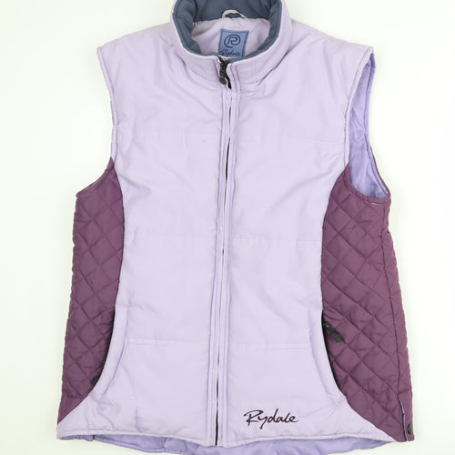 Rydale Women's Purple Quilted Waistcoat Size 16