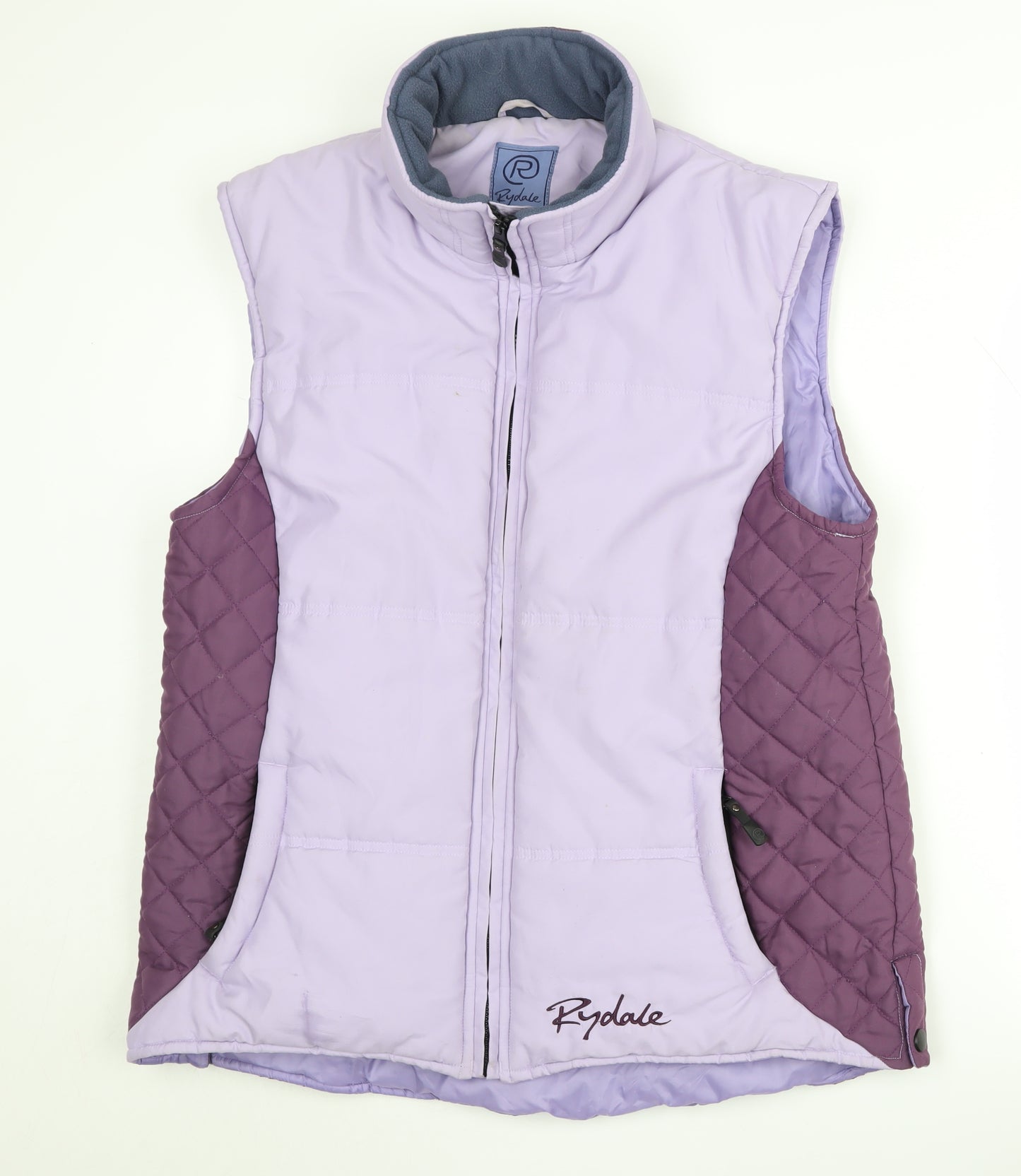 Rydale Women's Purple Quilted Waistcoat Size 16