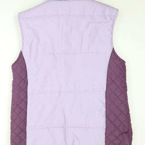 Rydale Women's Purple Quilted Waistcoat Size 16