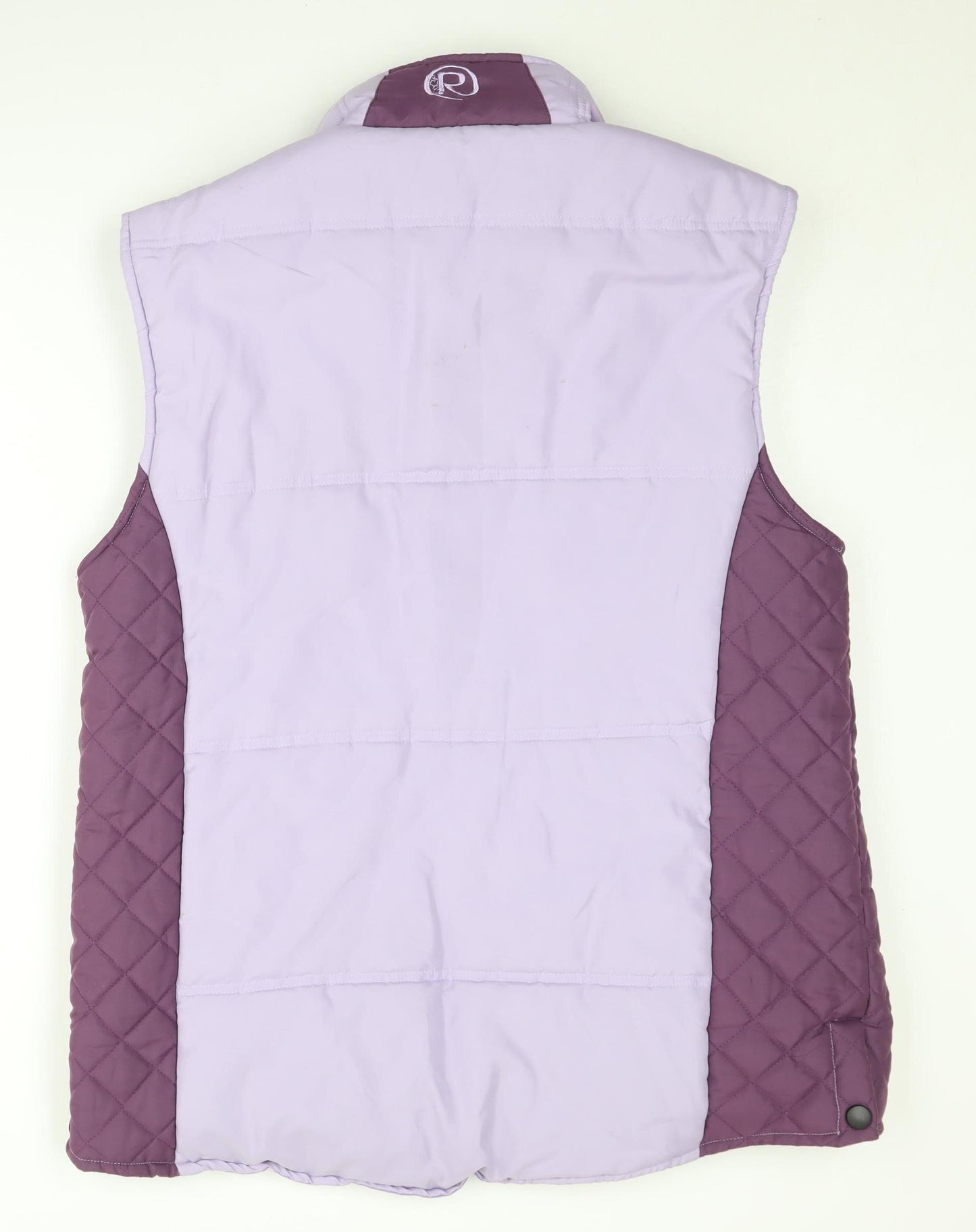 Rydale Women's Purple Quilted Waistcoat Size 16