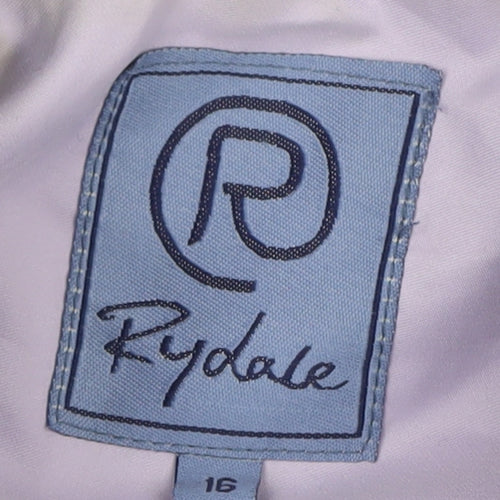 Rydale Women's Purple Quilted Waistcoat Size 16