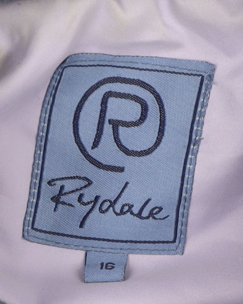 Rydale Women's Purple Quilted Waistcoat Size 16