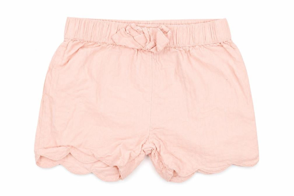 Mothercare Pink Baby Shorts, Unisex 6-9 Months, Cotton Blend, Elastic Waist