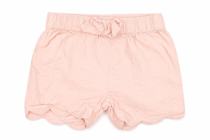 Mothercare Pink Baby Shorts, Unisex 6-9 Months, Cotton Blend, Elastic Waist