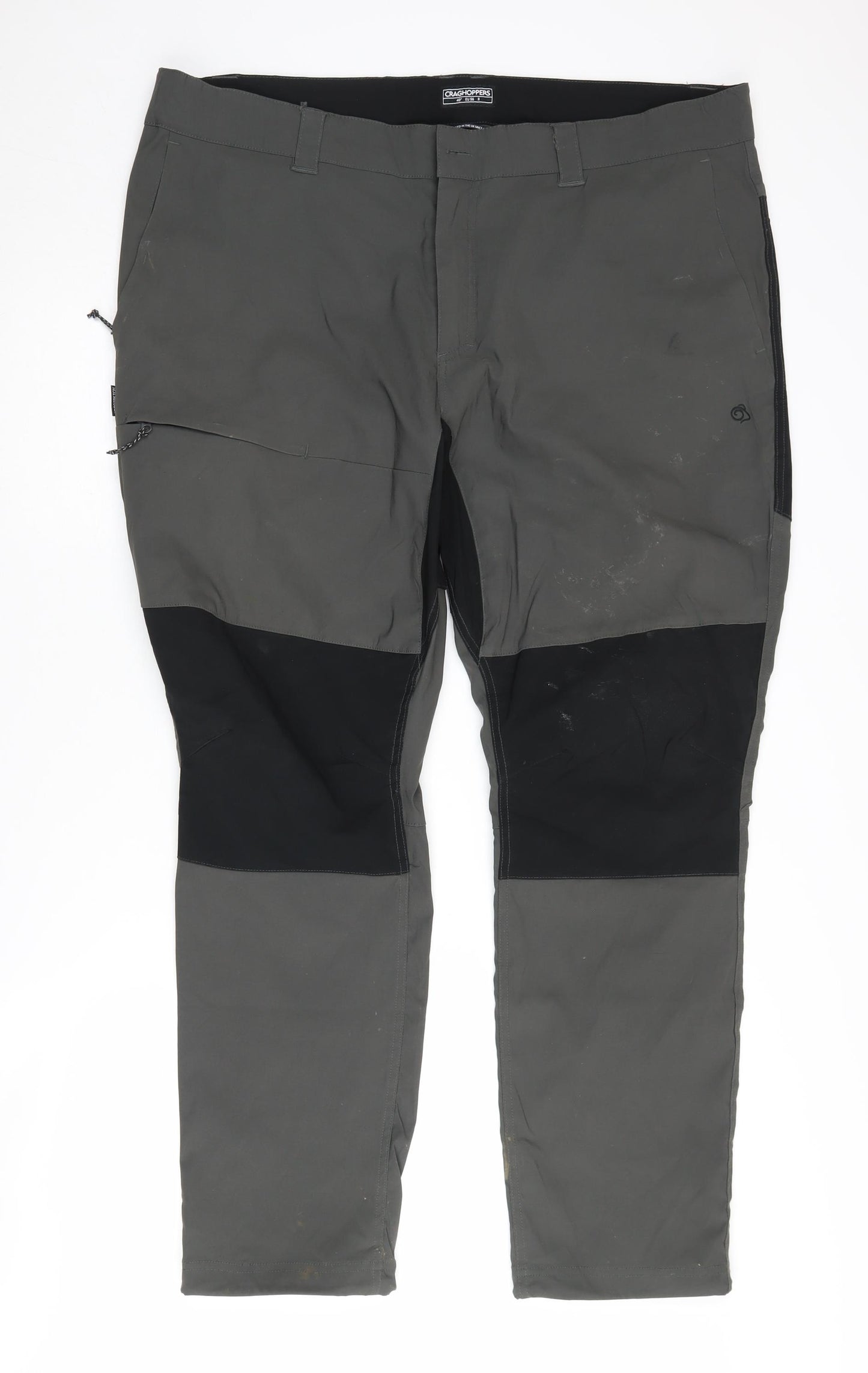 Craghoppers Men's Grey Trousers 40 Regular Fit