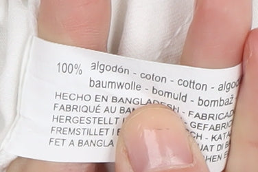 Bershka Women's White Cargo Trousers Size 6