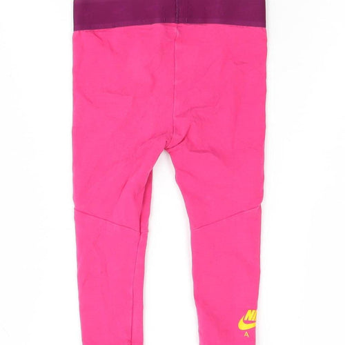 Nike Girls Pink Leggings 2 Years
