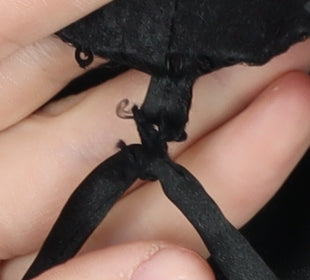 Enact Res East Black Sequined Slip Dress, Size 8