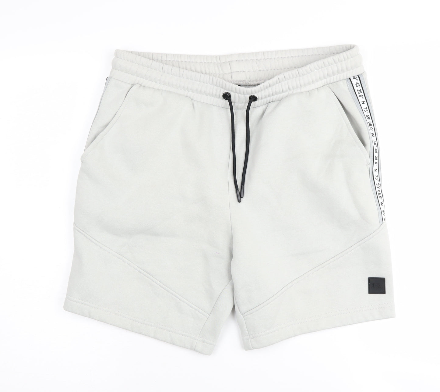 U.S. Athletic Men's Grey Medium Athletic Shorts