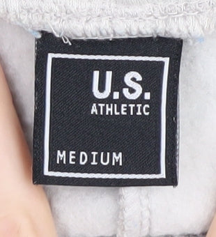 U.S. Athletic Men's Grey Medium Athletic Shorts