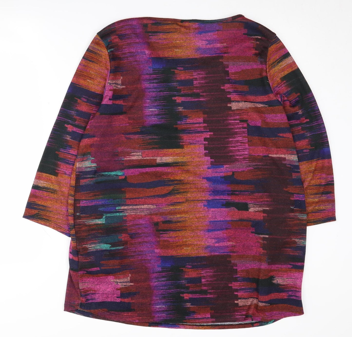 Roman Women’s Multicoloured Tunic Jumper Size 14