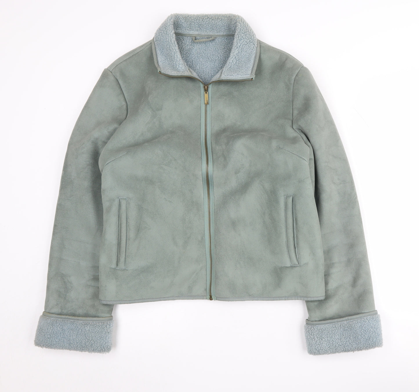 Next Women's Blue Jacket Size 14 Regular Fit