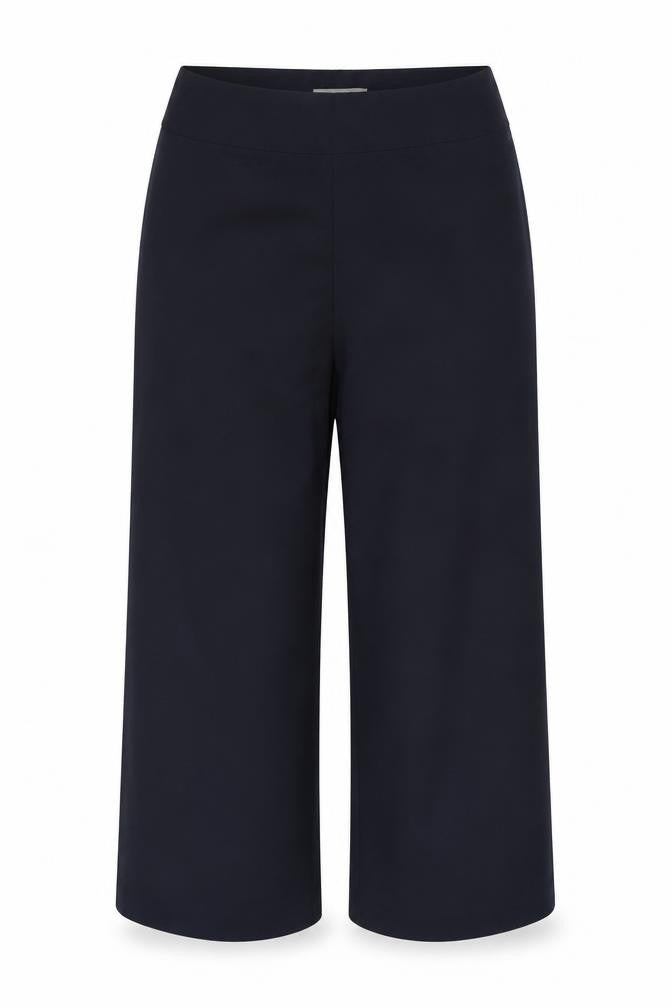 Front view of Oasis Women's Black Trousers -, size 14