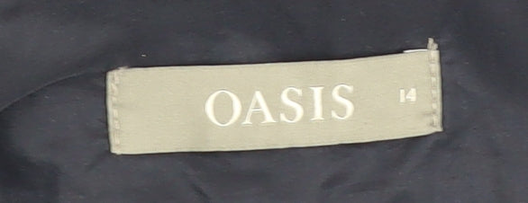 Oasis Women's Black Trousers - Size 14