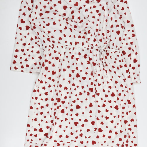 Vero Moda Women's White Wrap Dress M