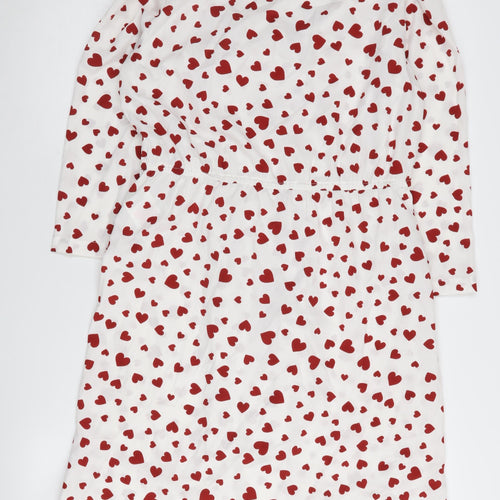 Vero Moda Women's White Wrap Dress M