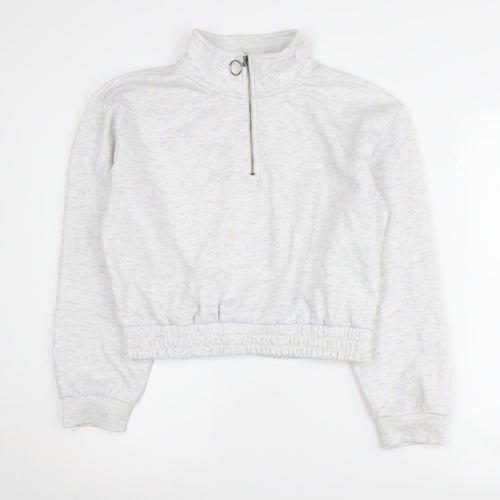 Slazenger Women's Grey Pullover Sweatshirt Size 14
