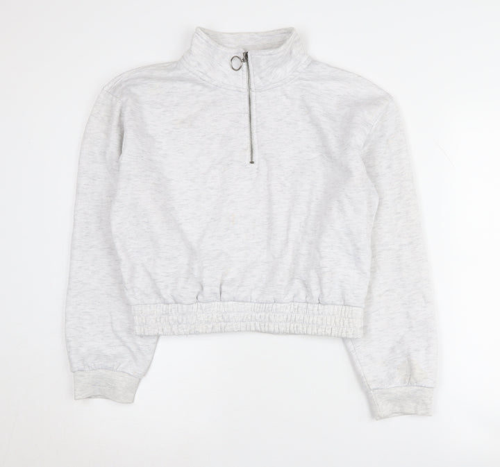 Slazenger Women's Grey Pullover Sweatshirt Size 14