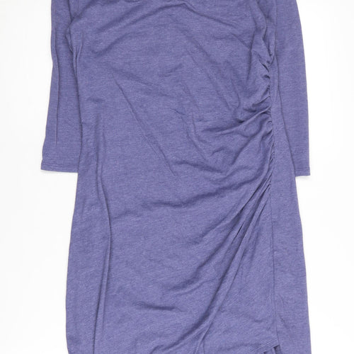 Scarlett Women's Blue Dress, M, V-Neck, 3/4 Sleeve