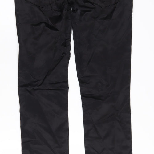 Miss Selfridge Women's Black Straight Jeans Size 10