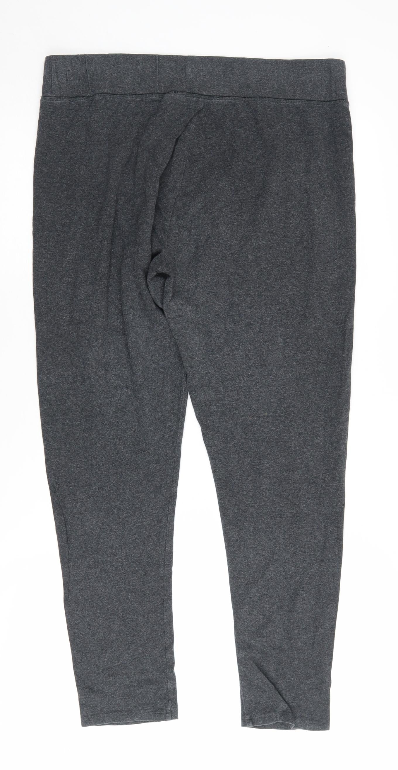 Seasalt Women's Grey Ankle Leggings - Organic Cotton