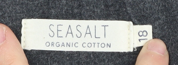 Seasalt Women's Grey Ankle Leggings - Organic Cotton