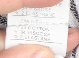 Zedd Plus Women's Striped Shirt Dress Size 4