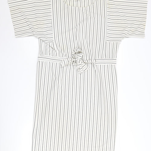 Miss Selfridge Women's Striped Kimono Sleeve Dress