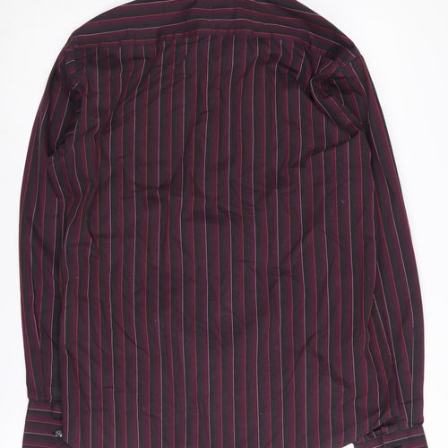 Tom English Men's Multicoloured Striped Shirt M