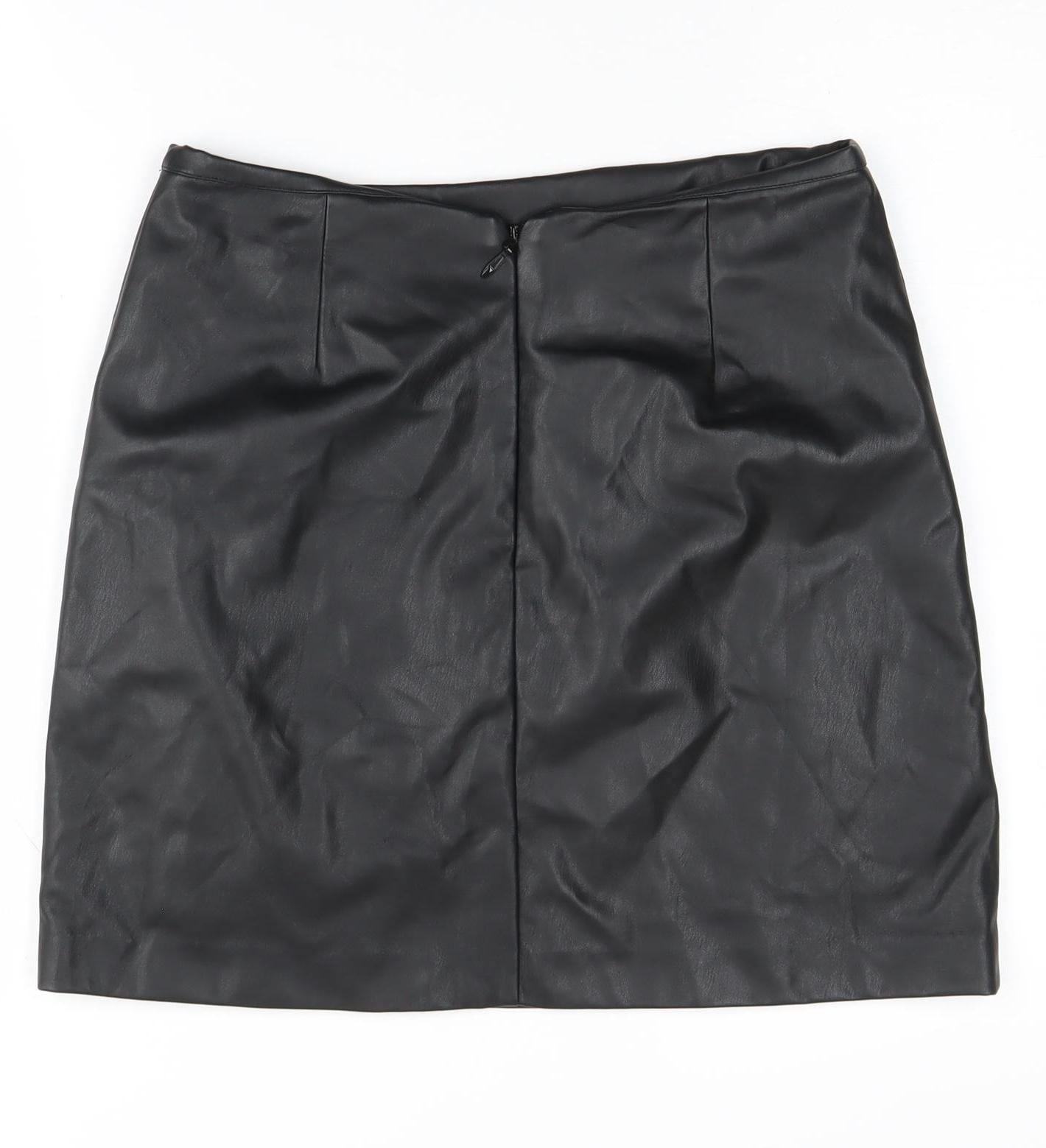 New Look Women's Black Pencil Skirt in Size 12