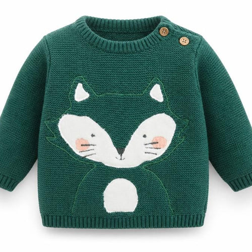René Rofé Unisex Baby Green Animal Jumper 3-6 Months