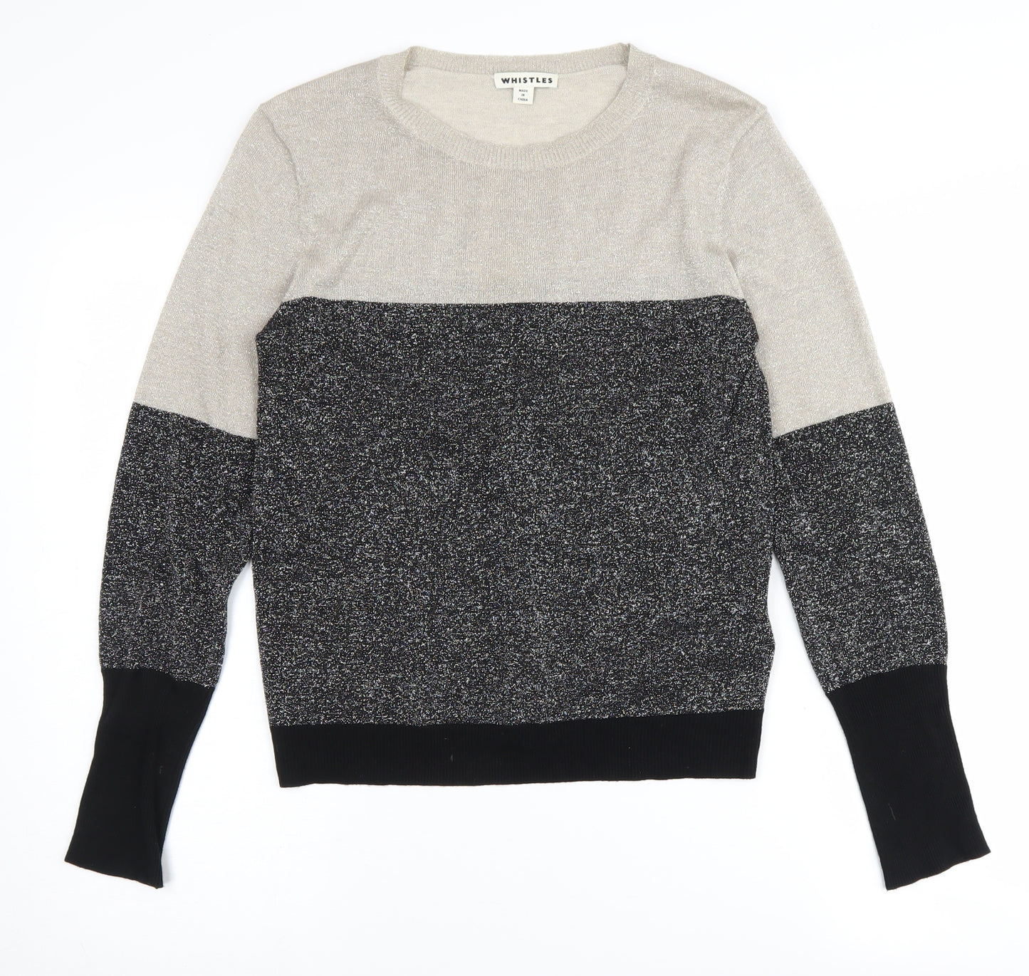 Whistles Women's Multicoloured Jumper, Size 10