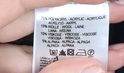 Lisa Campione Women's Brown Striped Jumper, Size 10