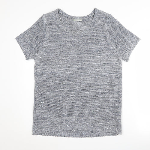 Marks and Spencer Women's Grey Pullover Jumper Size 16