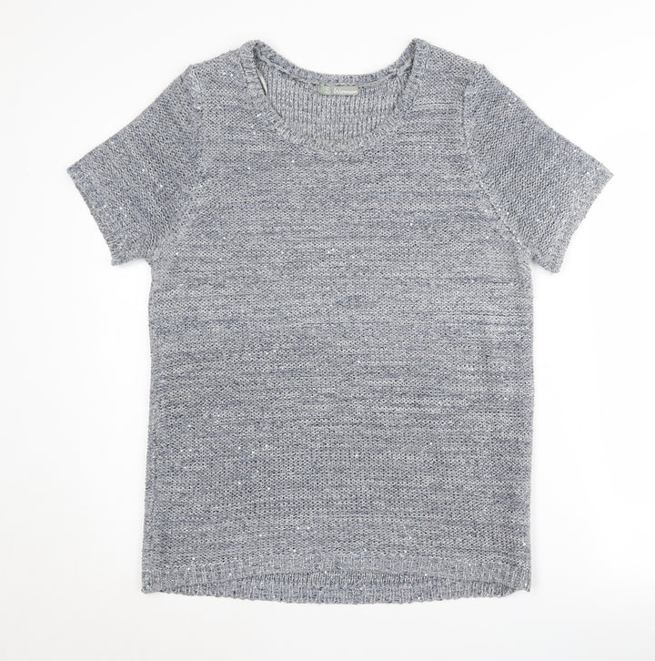 Marks and Spencer Women's Grey Pullover Jumper Size 16