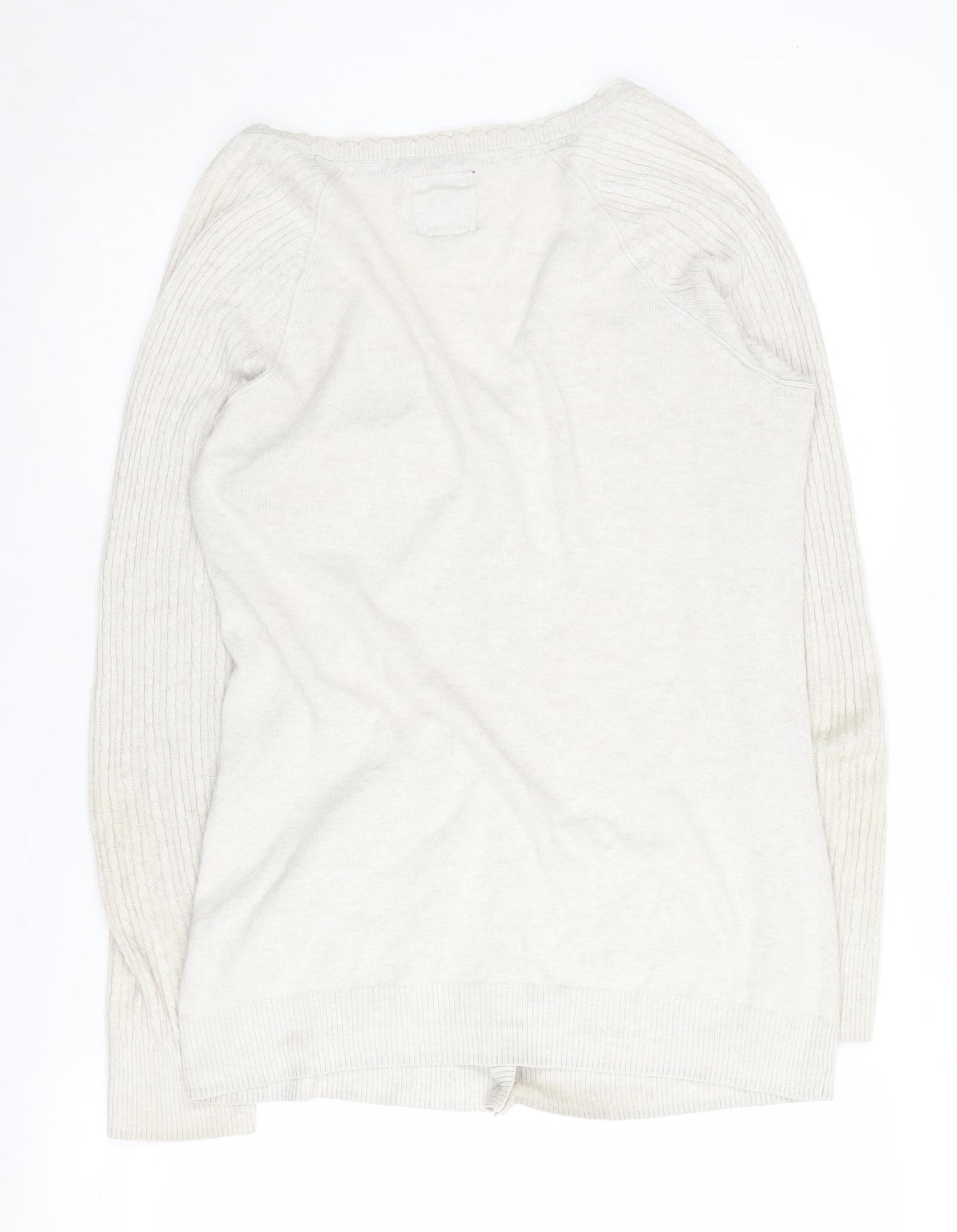 Mantaray Women's Ivory Cardigan Size 10