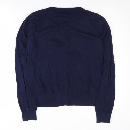Next Women's Blue Cardigan Size 12, Crew Neck