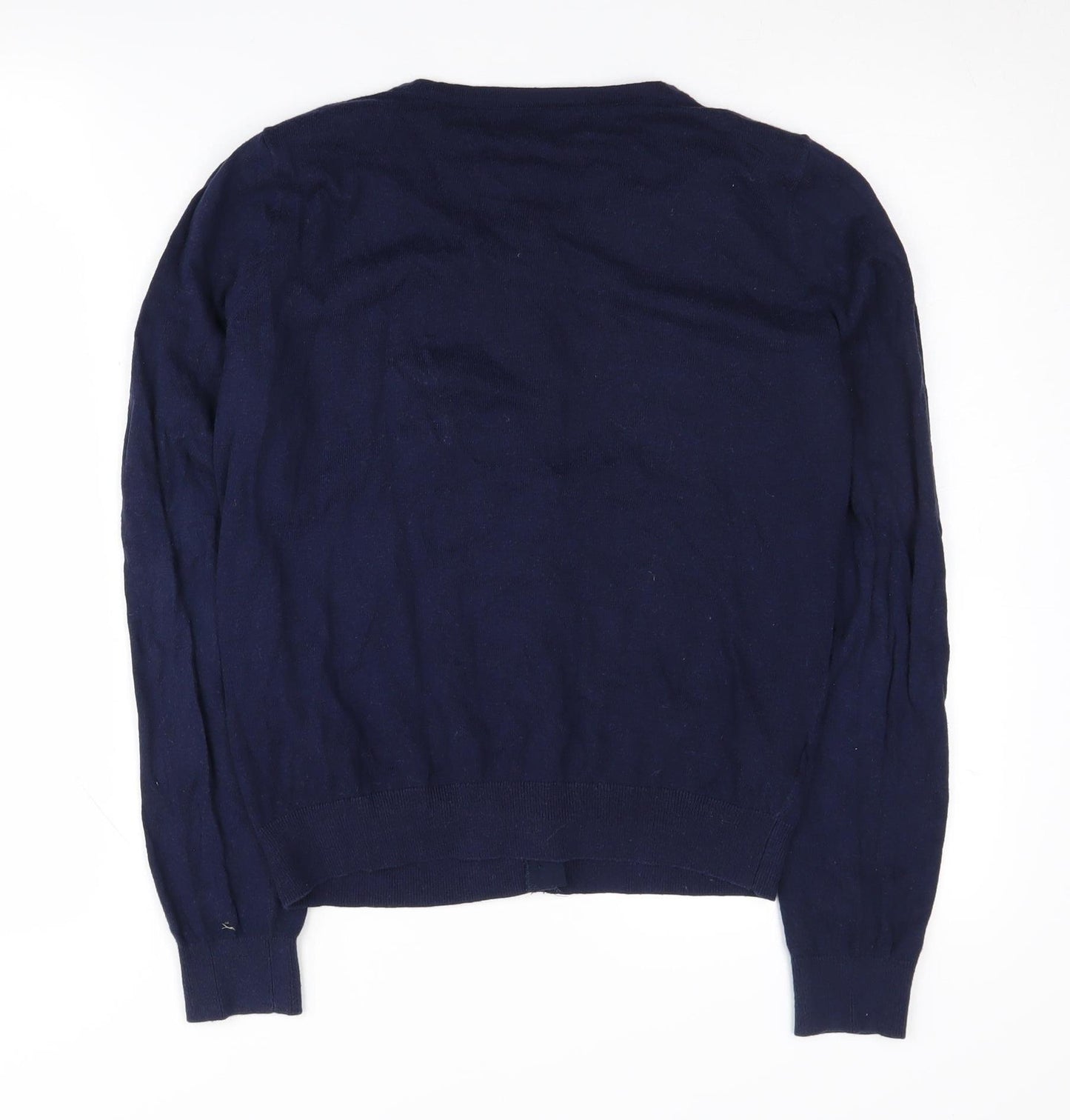 Next Women's Blue Cardigan Size 12, Crew Neck