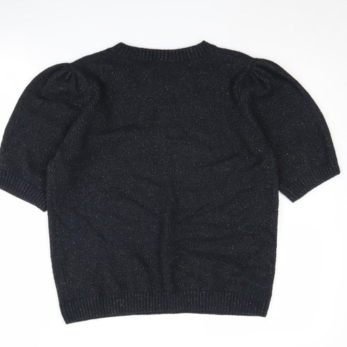 Marks and Spencer Women's Black Pullover Jumper M