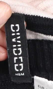 H&M Women's Multicoloured Striped Jumper M