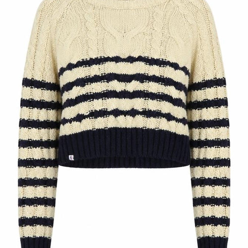 SoulCal&Co Women's Beige & Black Striped Jumper Size 12