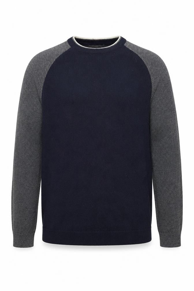 Front view of Refectory Men's Blue jumper L
