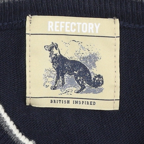 Refectory Men's Blue Pullover Jumper L