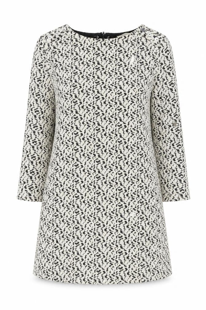 Front view of Adini Women's Medium Dress Cotton Polyester Blend